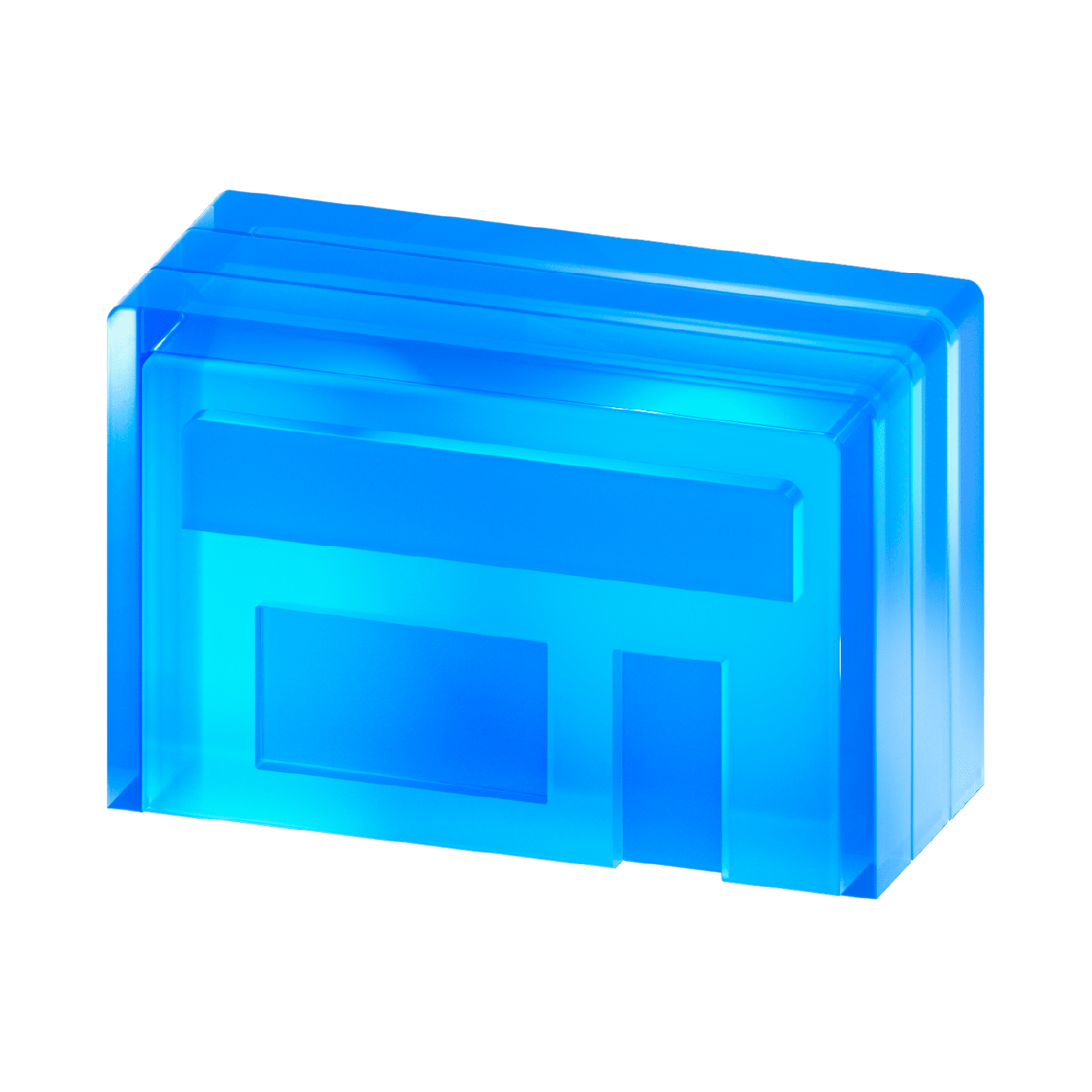 Symbol für finanzielle Transparenz und klare Banklösungen.