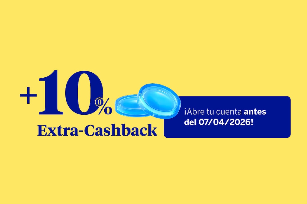 Además, llévate  un 10% de Extra‑Cashback