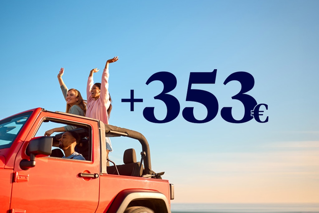 Sichere dir jetzt mit BBVA  bis zu 353 €!