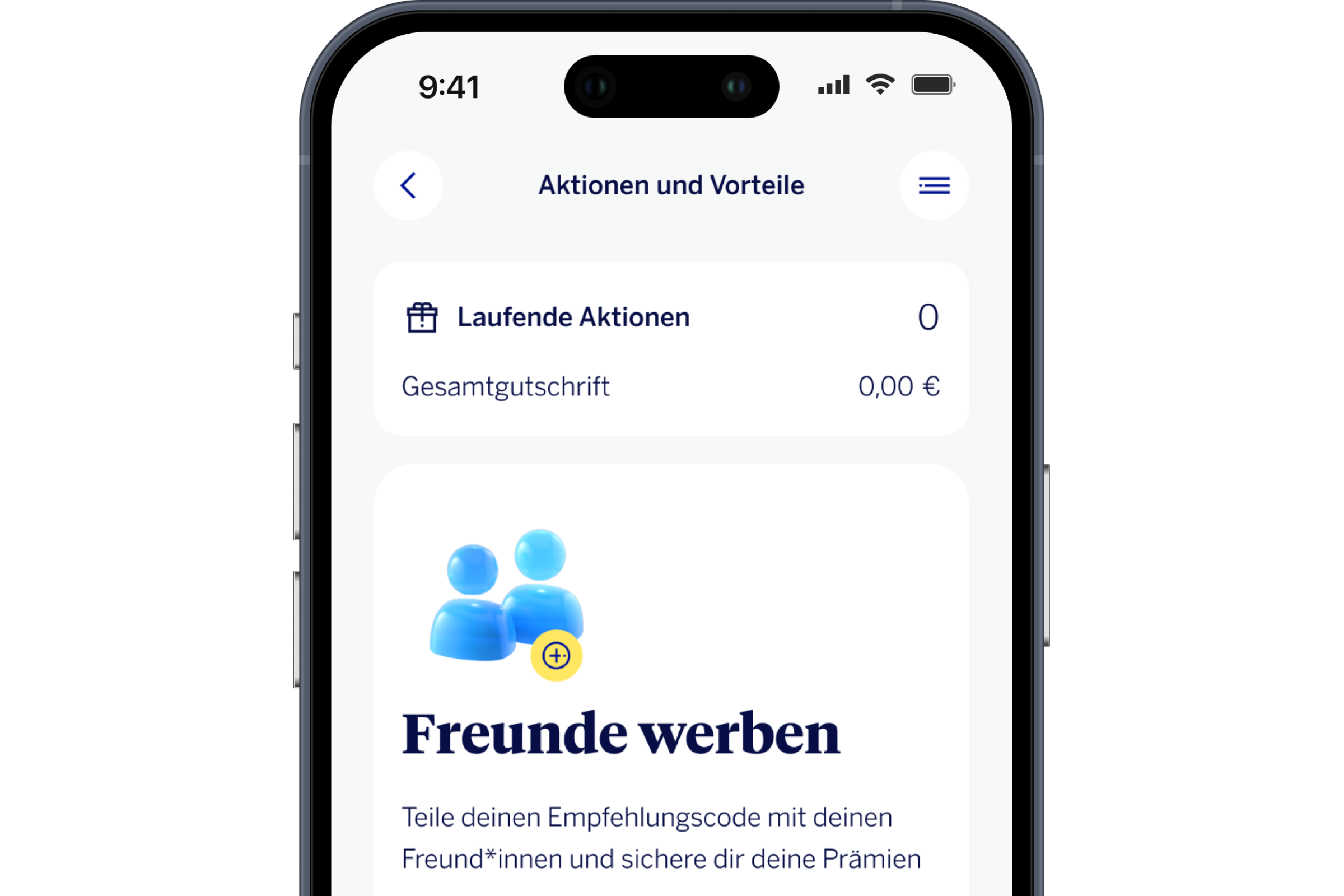 Deine Prämien in Echtzeit