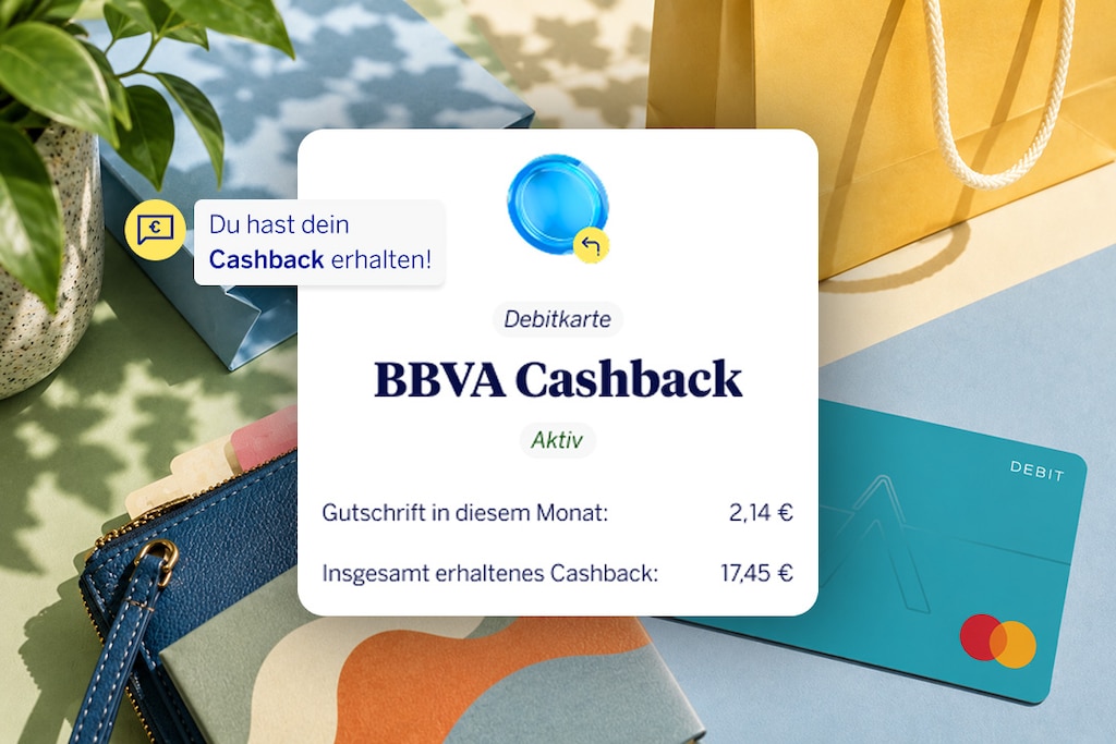 Debitkarte mit 3,75 % Cashback