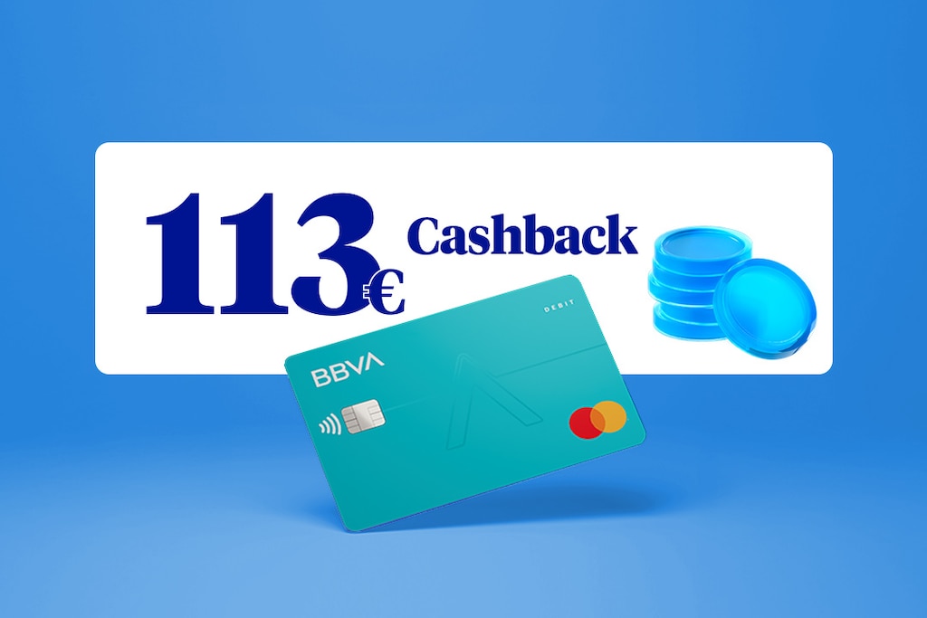 Also get up to €113 cashback during the first 6 months