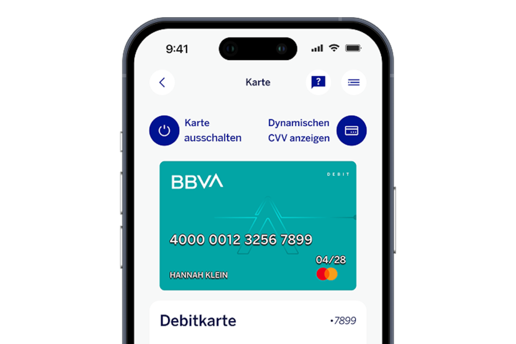 Turn your card on or off directly via your smartphone  